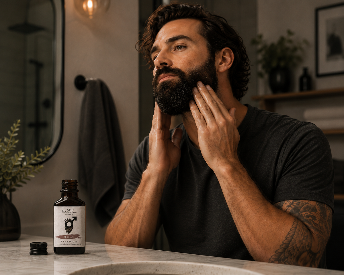 Black Phantom Inspired Beard Oil