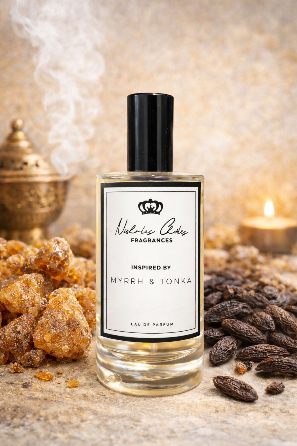 Myrrh & Tonka Inspired Fragrance | Jo Malone Scent | Nicholas Charles