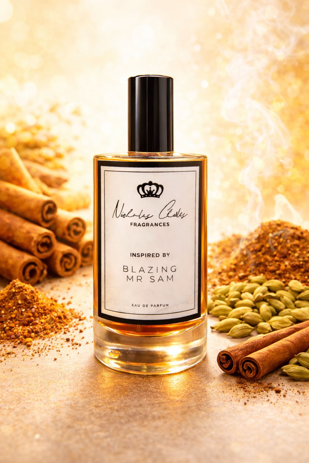 Blazing Mr Sam Inspired Fragrance - Spicy Woody Perfume