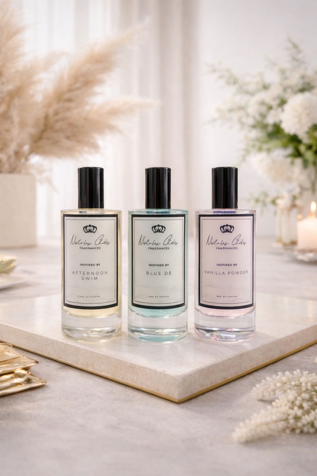 3 x 50ml Designer Perfume Bundle