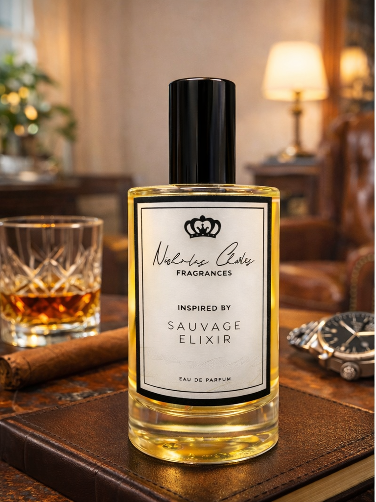 Sauvage Elixir Inspired Fragrance - Dior Dupe | Nicholas Charles