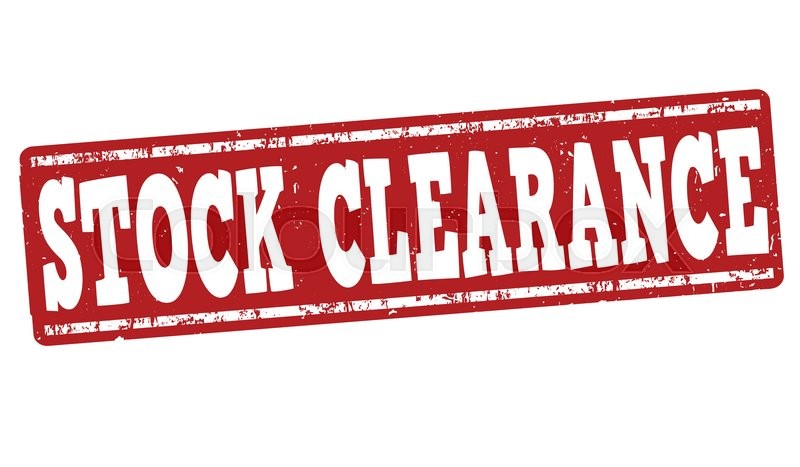 stock clearance sale