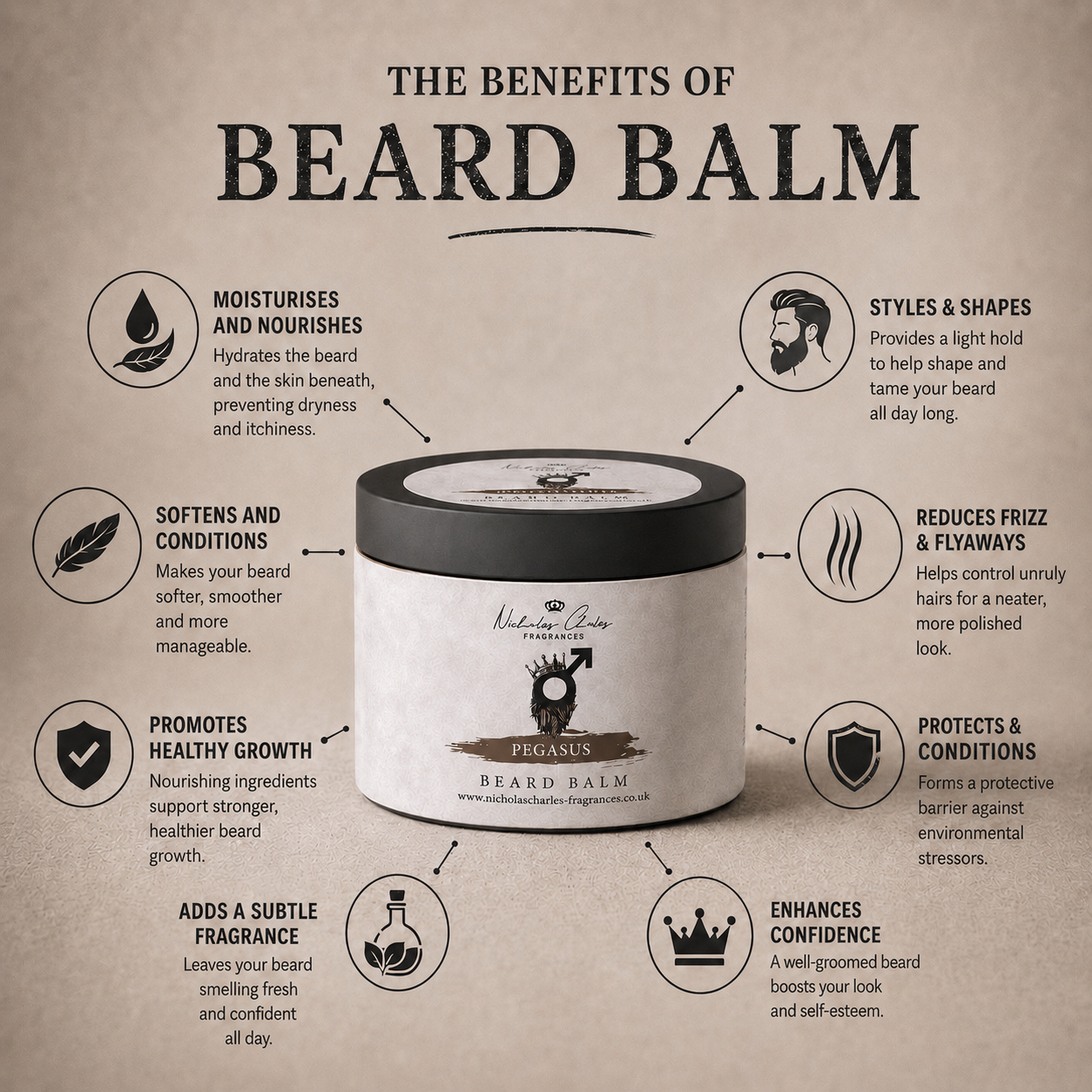 Pegasus Inspired Beard Balm