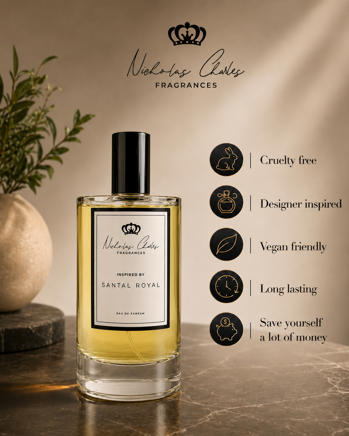 Santal Royal Inspired Fragrance | Guerlain Scent | Nicholas Charles