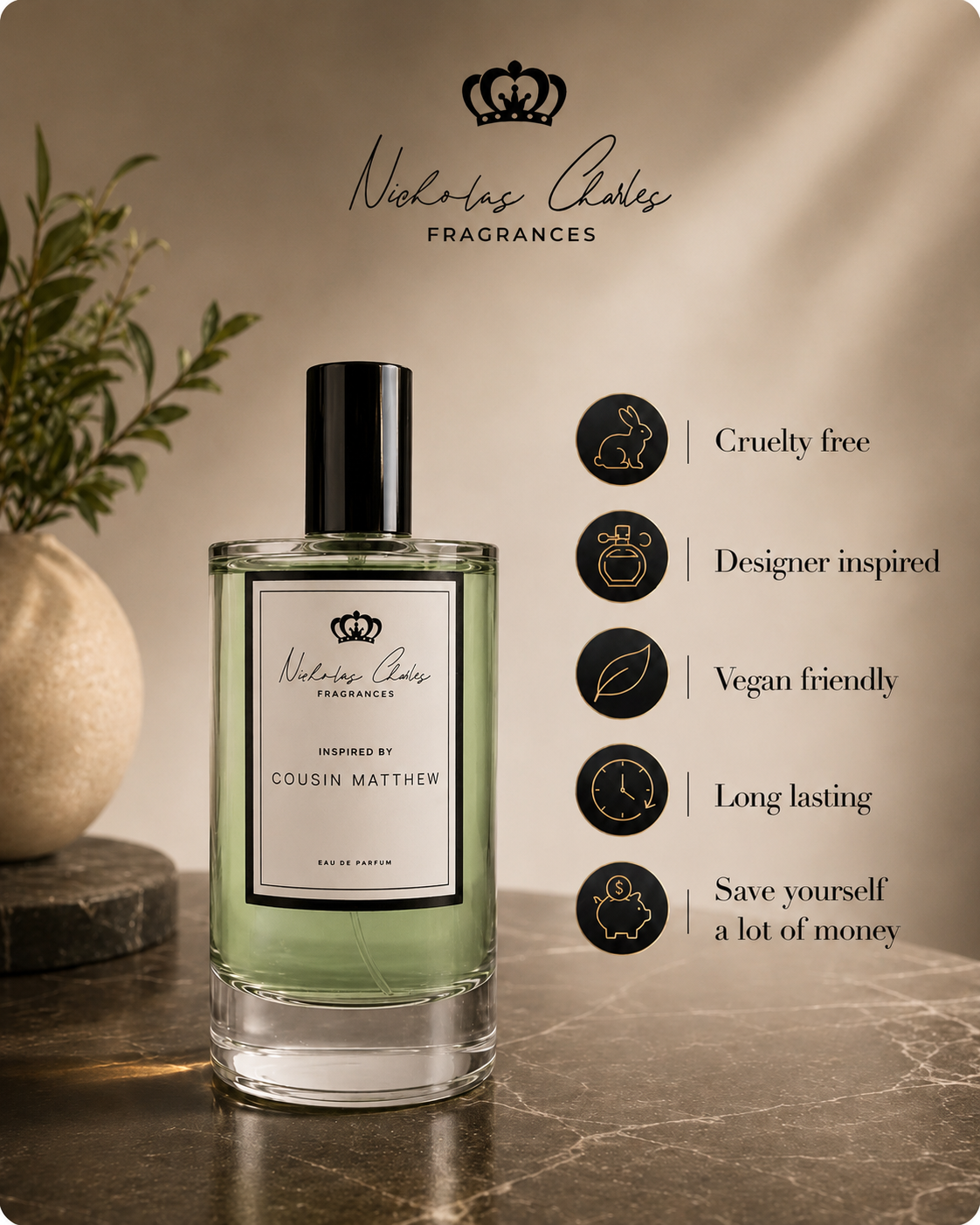 Inspired by Penhaligon's Cousin Matthew