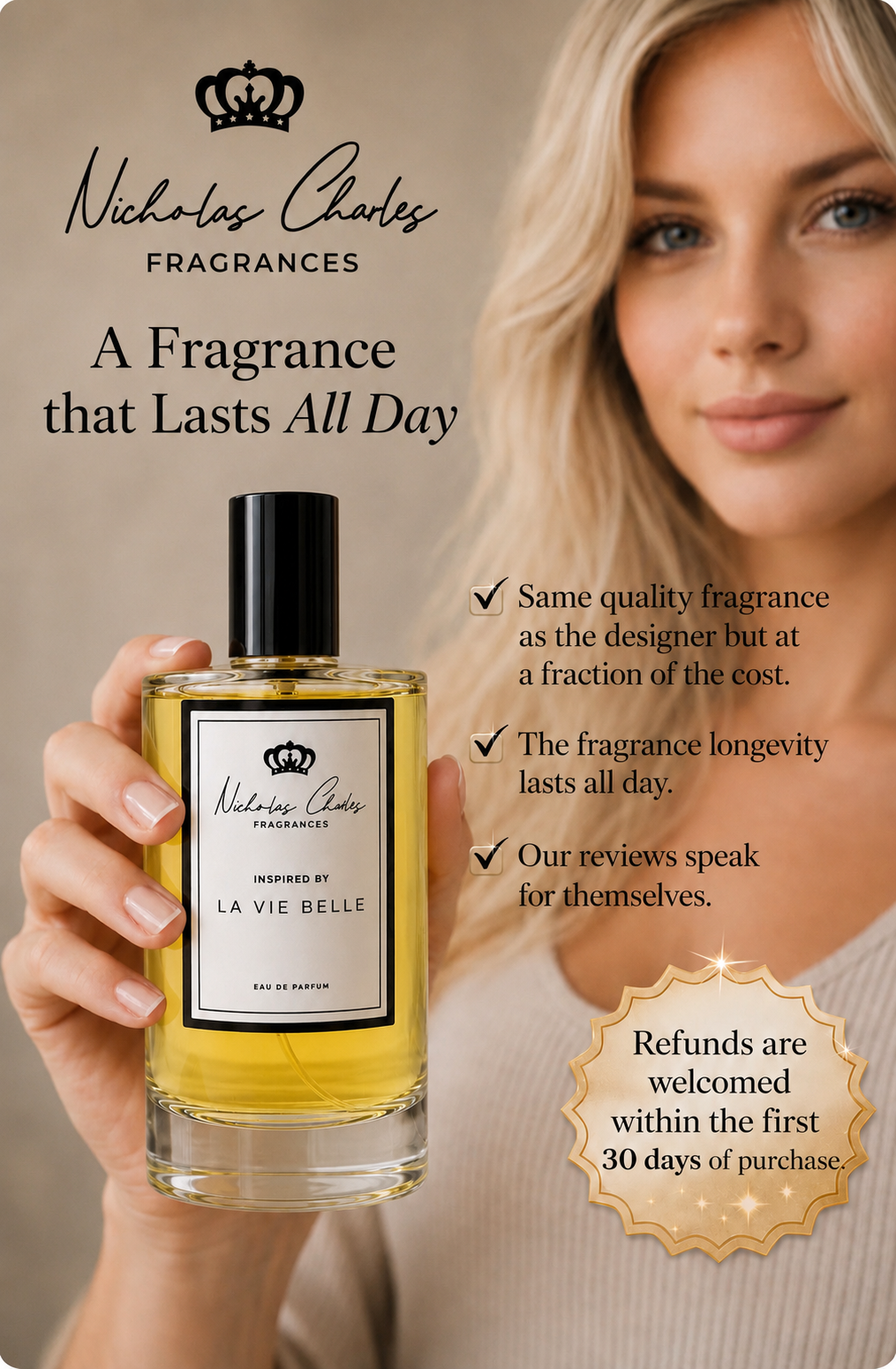 Inspired by La Vie Est Belle by Lancôme