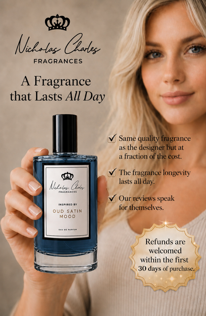 Inspired by Maison Francis Kurkdjian Oud Satin Mood