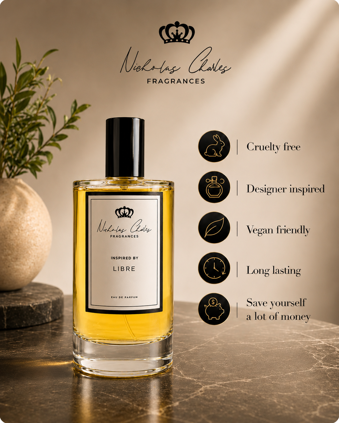 Libre Inspired Fragrance | Yves Saint Laurent Scent | Nicholas Charles