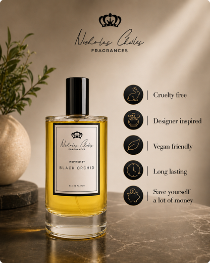 Black Orchid Inspired Fragrance | Tom Ford Scent | Nicholas Charles