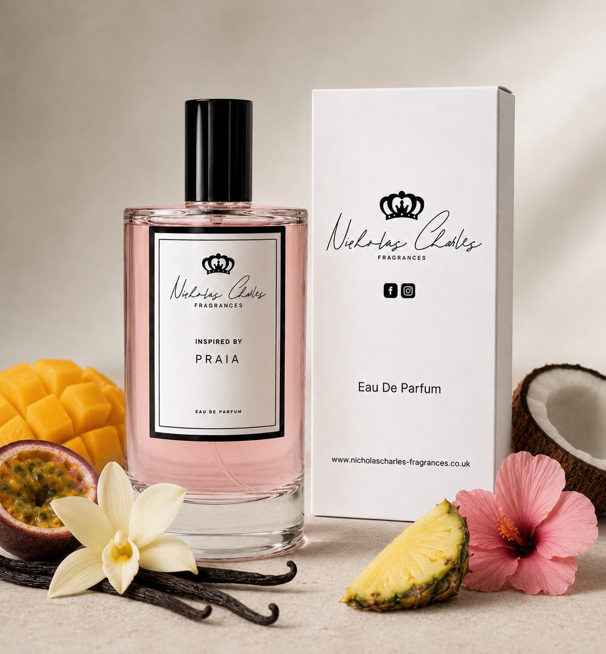 Praia by Nicholas Charles – Exclusive Luxury Fragrance Created In-House