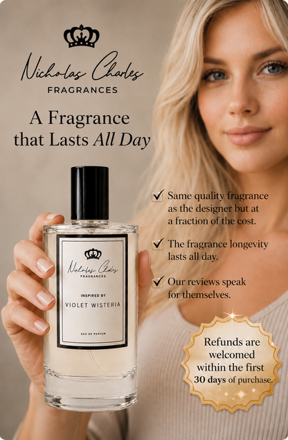 Inspired by Jo Malone London London Rain & Violet Wisteria