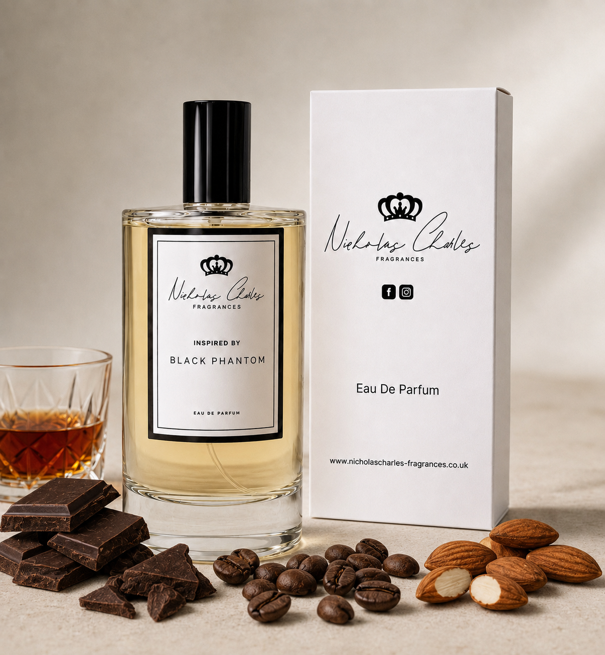 Black Phantom Inspired Fragrance | Kilian Scent | Nicholas Charles