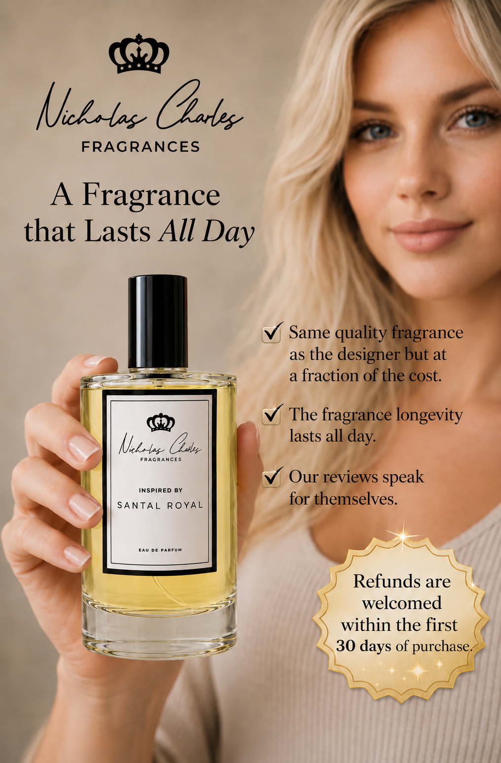 Santal Royal Inspired Fragrance | Guerlain Scent | Nicholas Charles