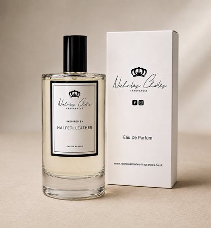 Halfeti Leather Inspired Fragrance | Penhaligon's Scent | Nicholas Charles