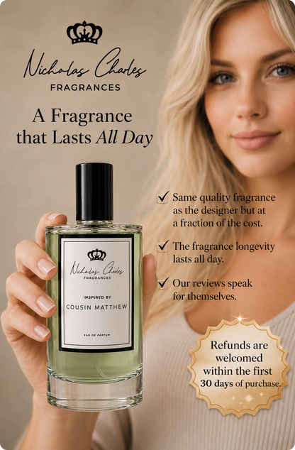 Inspired by Penhaligon's Cousin Matthew