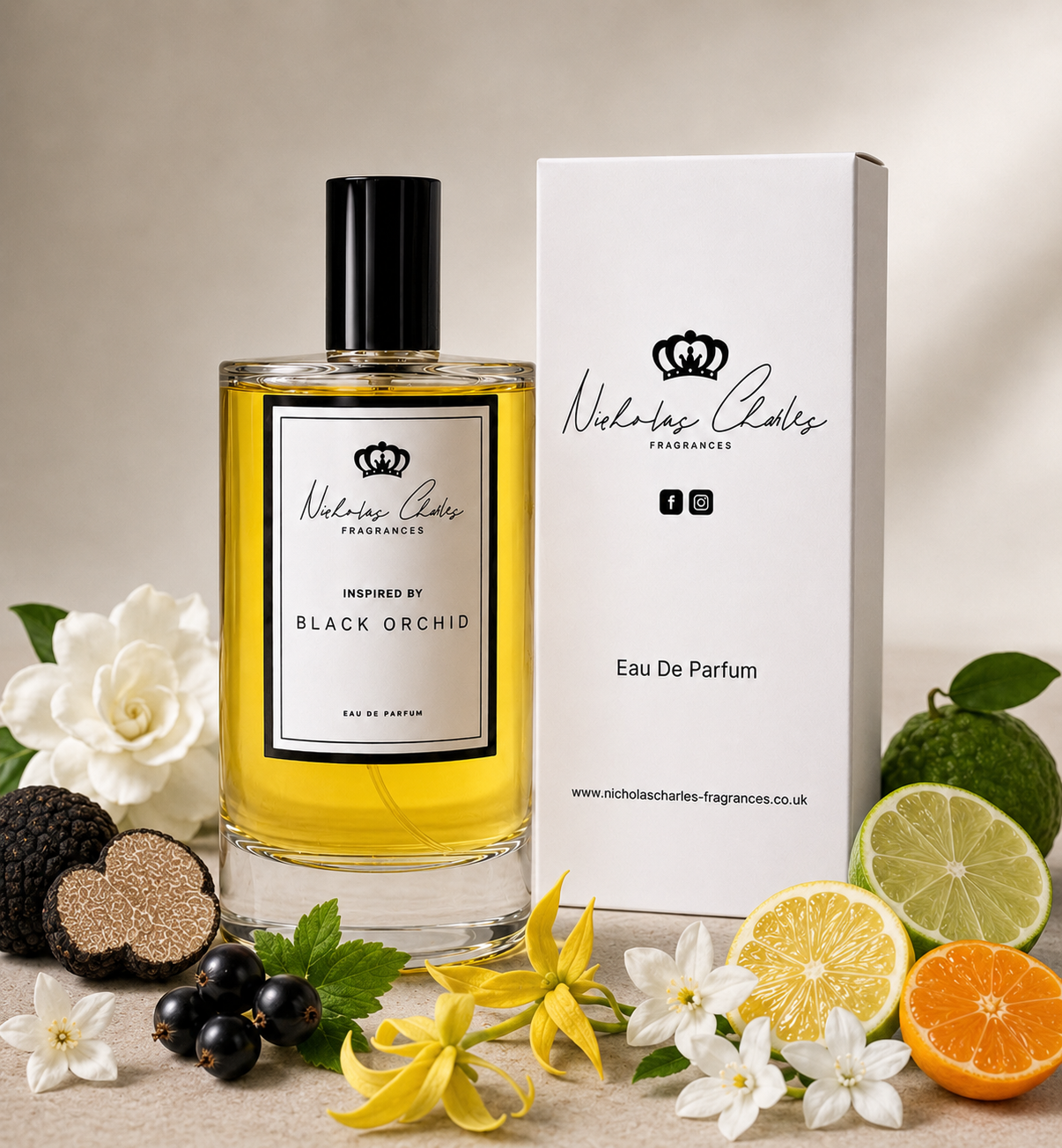 Black Orchid Inspired Fragrance | Tom Ford Scent | Nicholas Charles