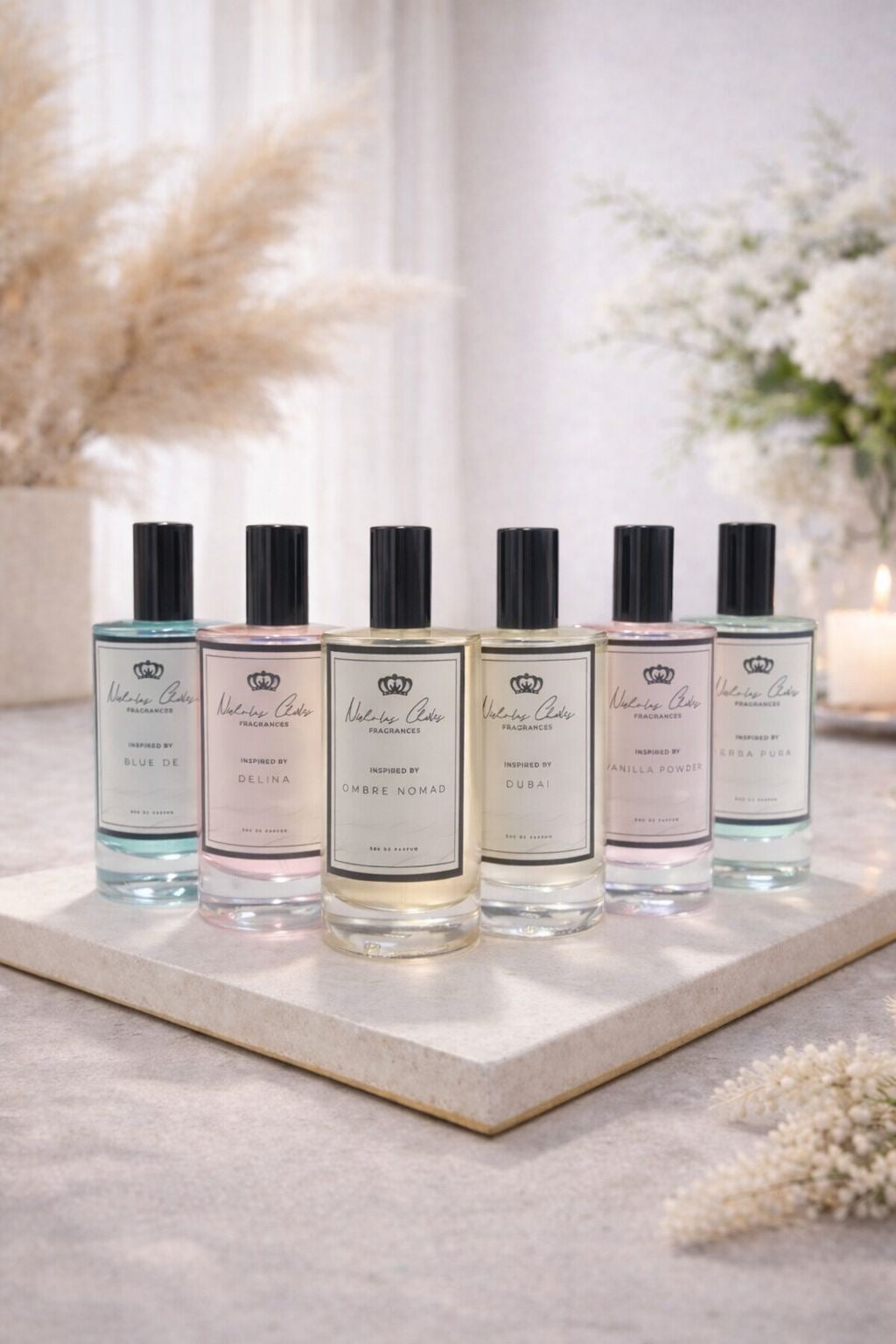 6 x 50ml  Perfume Set
