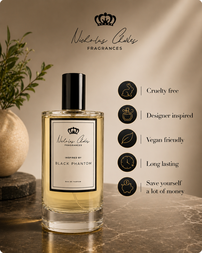 Black Phantom Inspired Fragrance | Kilian Scent | Nicholas Charles