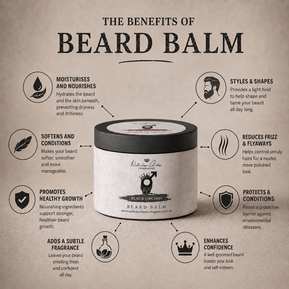 Black Orchid Inspired Beard Balm