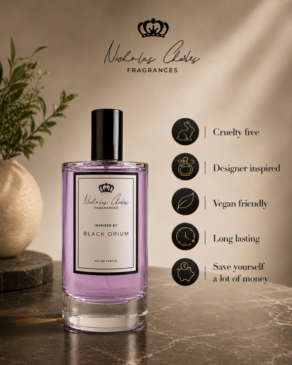 Inspired by Black Opium by YSL