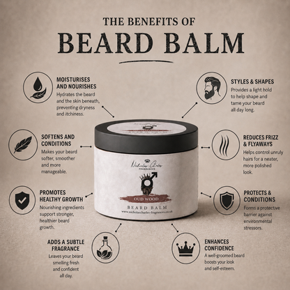 Oud Wood Inspired Beard Balm
