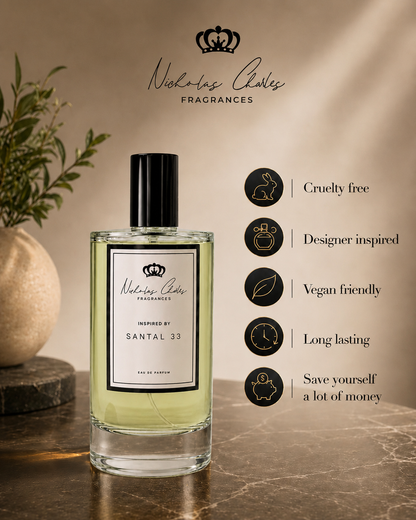 Inspired by Le Labo Santal 33