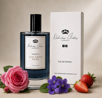 Inspired by Maison Francis Kurkdjian Oud Satin Mood