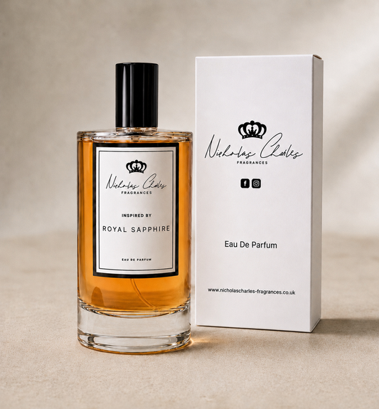 Royal Sapphire Perfume | Luxury Floral Fragrance | Nicholas Charles