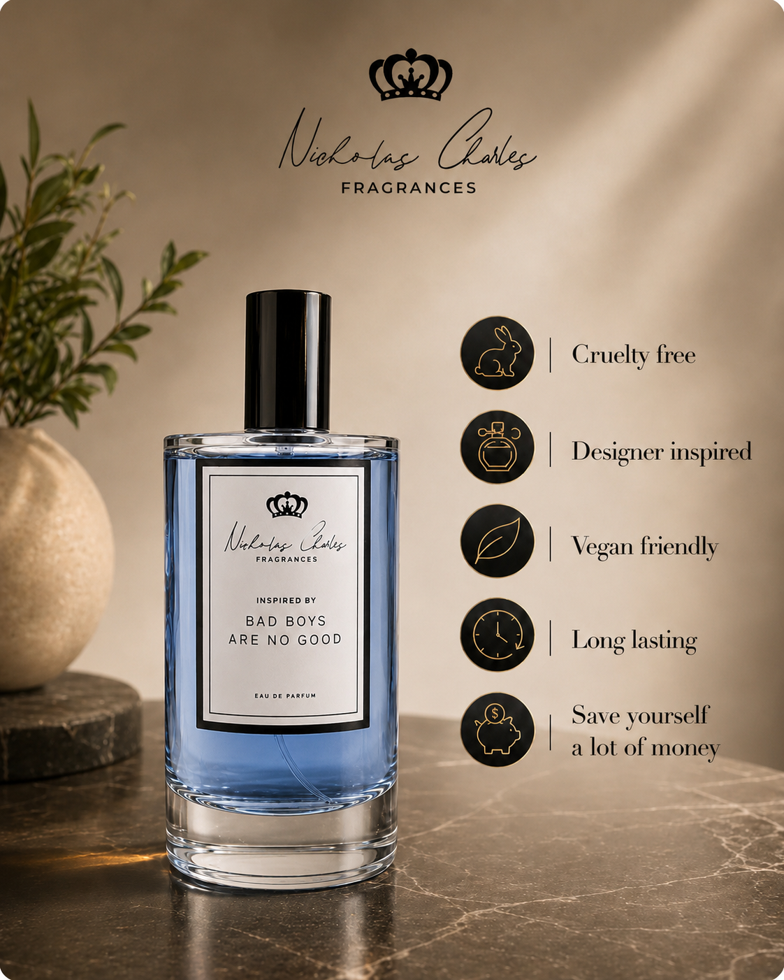 Bad Boys Are No Good Perfume | Nicholas Charles