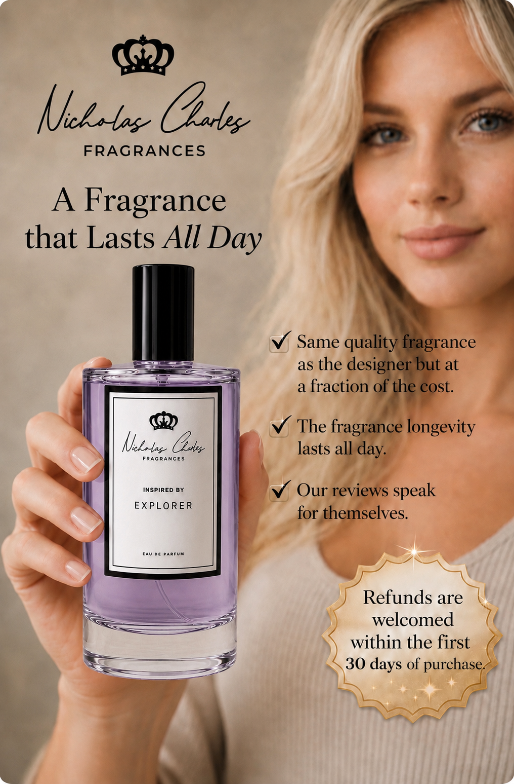 Explorer Inspired Fragrance | Montblanc Scent | Nicholas Charles