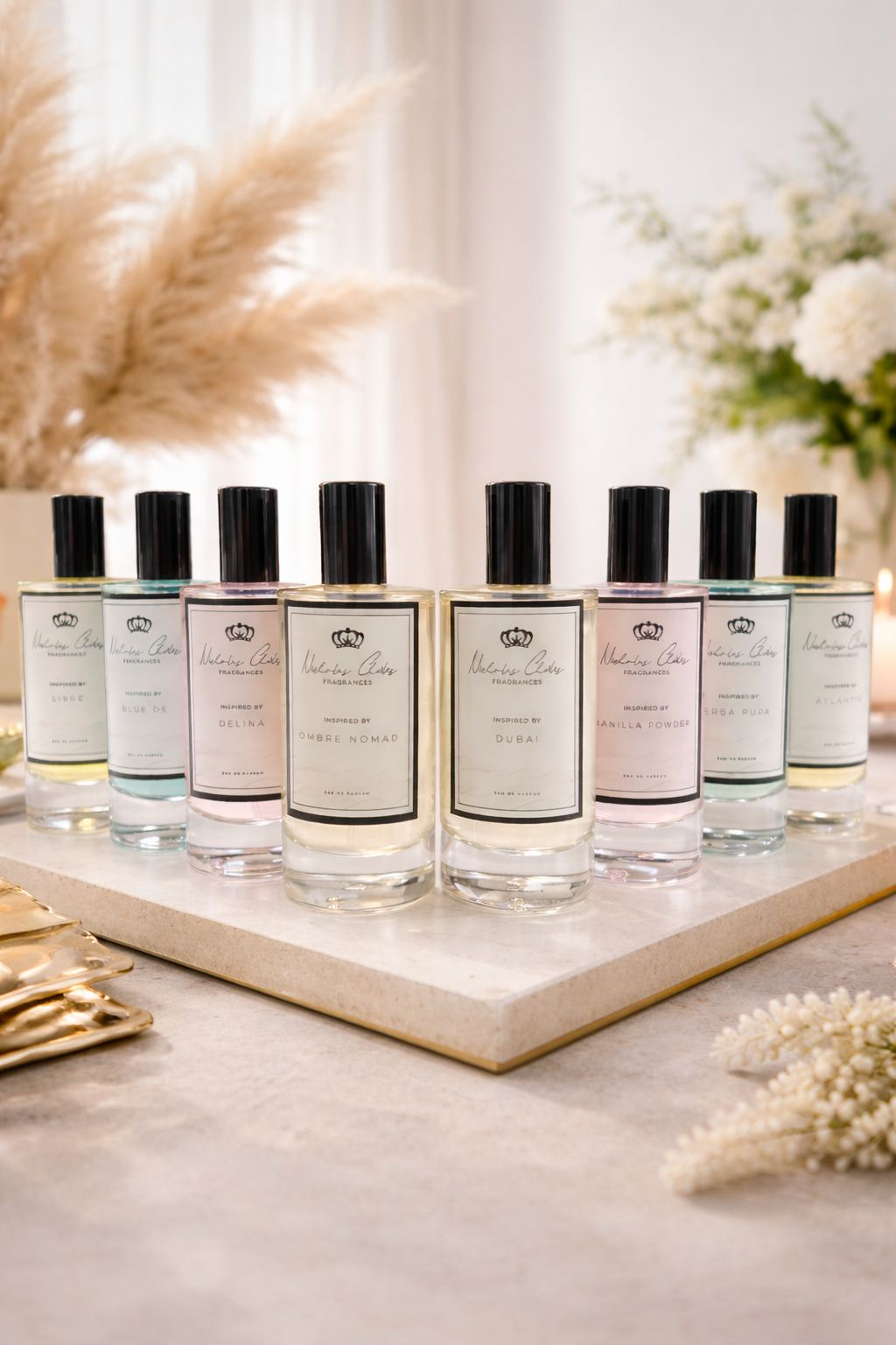 8 x 50ml Perfume Set