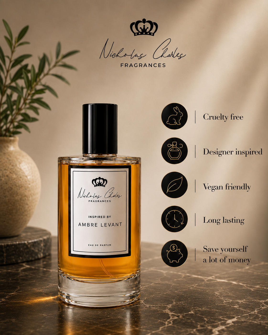 Inspired by Louis Vuitton Ambre Levant