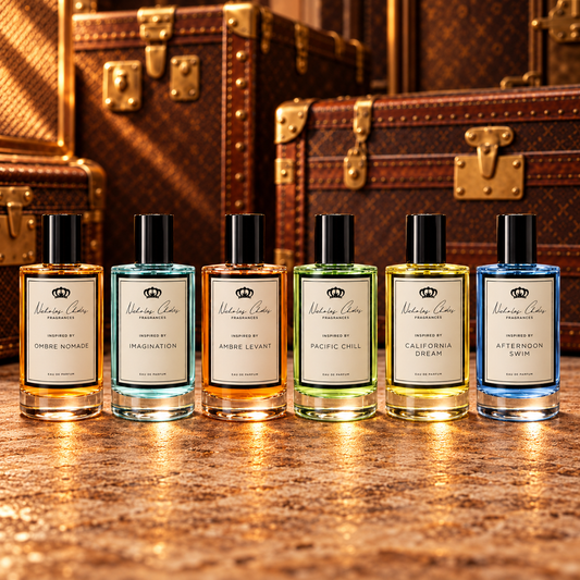 6 X 100ml Louis Vuitton Inspired Perfume Bundle | 6 Bottle Gift Set